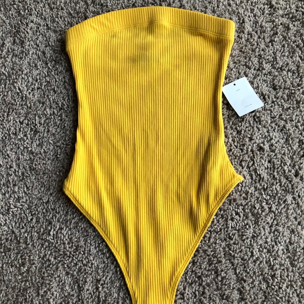 Yellow Bodysuit